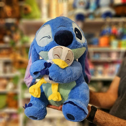 STITCH CON PATO 45cm  + TARJETA PERSONALIZADA🎁🍿🎬💙