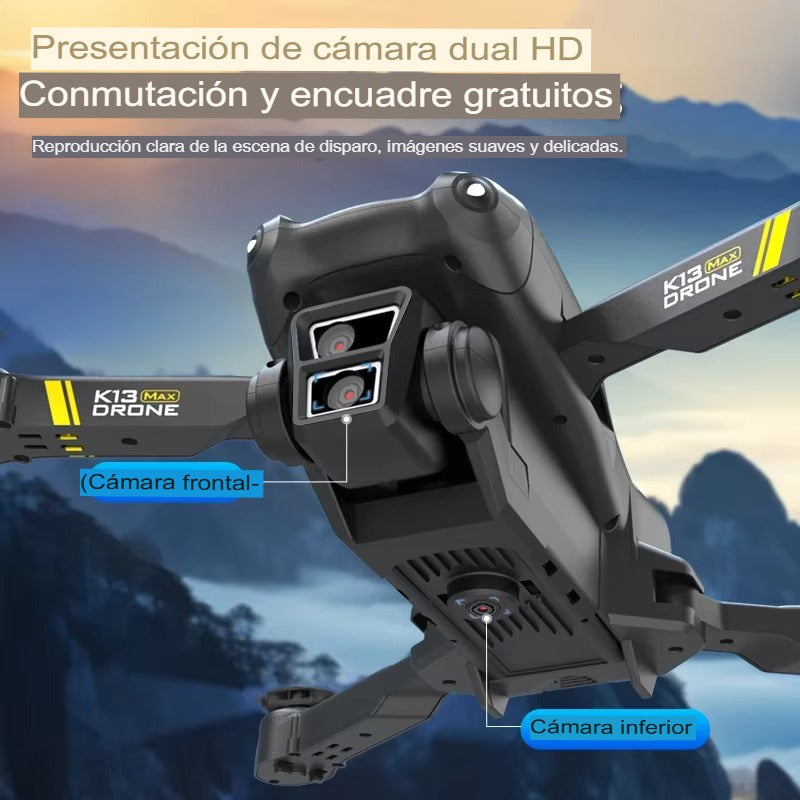 SUPER DRON K13 MAX 3 CÁMARAS